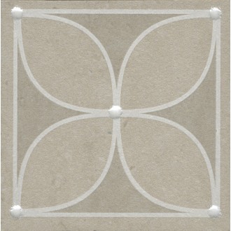 AZ/A013/SG1712 Керамогранит Вставка Туф бежевый светлый матовый 7,7х7,7