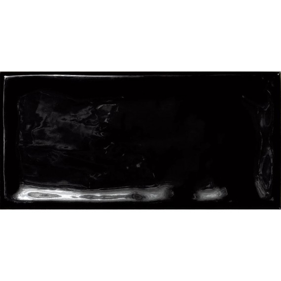 Керамическая плитка Alfaro Negro Brillo 7,5x15