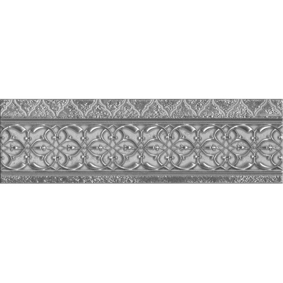 Керамическая плитка Alhambra Silver Cenefa 9x29.75