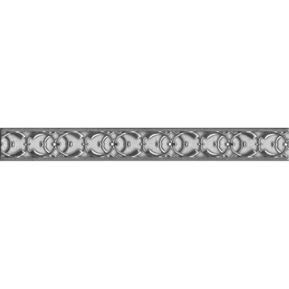 Керамическая плитка Alhambra Silver Moldura 3.5x29.75