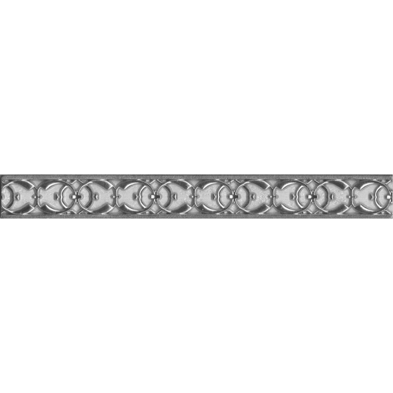 Керамическая плитка Alhambra Silver Moldura 3.5x29.75