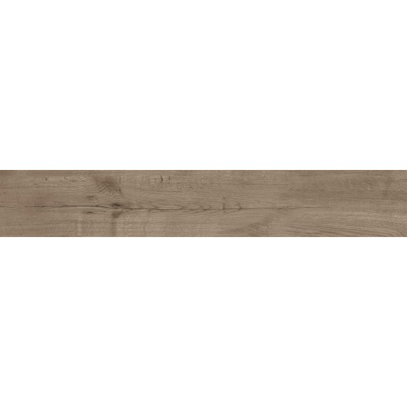 Керамогранит Alpina Wood коричневый 15х90