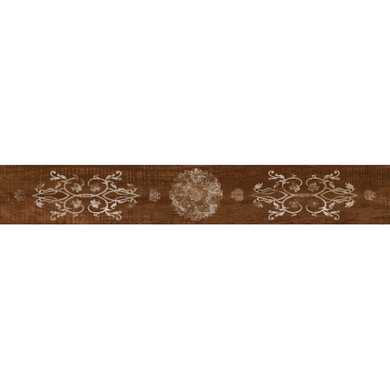 Керамогранит Amarcord Wood Bruciato Tarsie 15x100