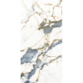 Andes Blanco Gold Blue carving 60x120