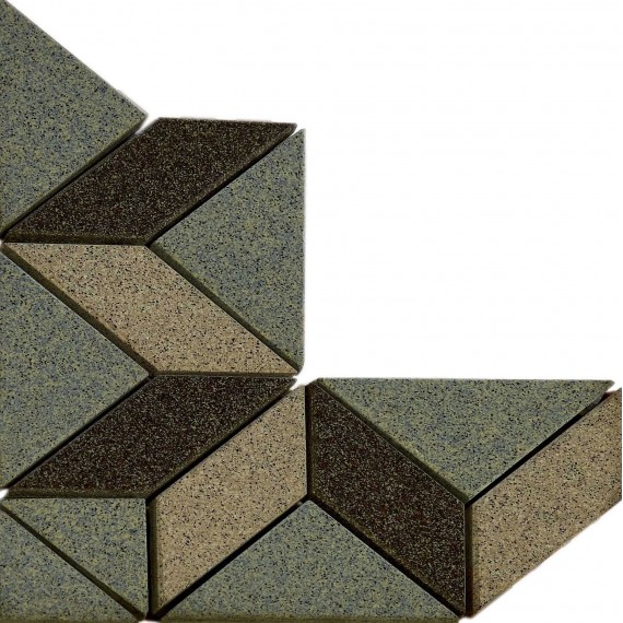 Керамогранит Angolo 100 Naturale 8.3мм 20x20