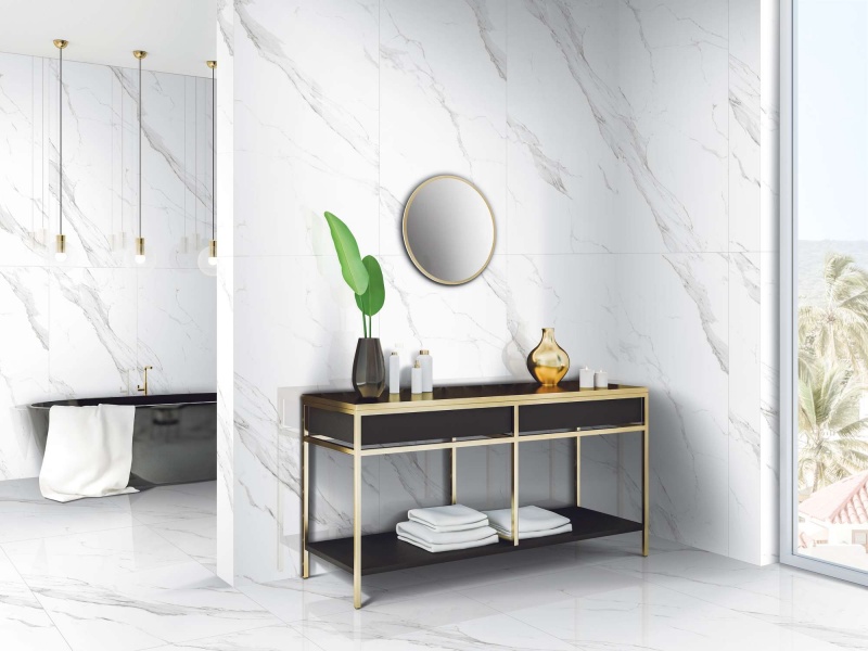 Arcadia Ceramica Mercury Statuario Arcadia Ceramica