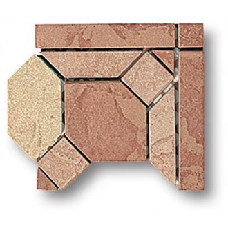 Ardesia Angolo A Naturale 15x15