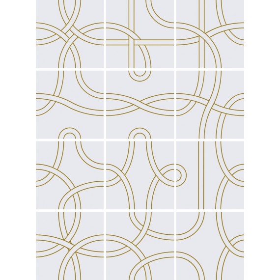 Керамическая плитка Arianna Oro 1B B 20x20 (микс)