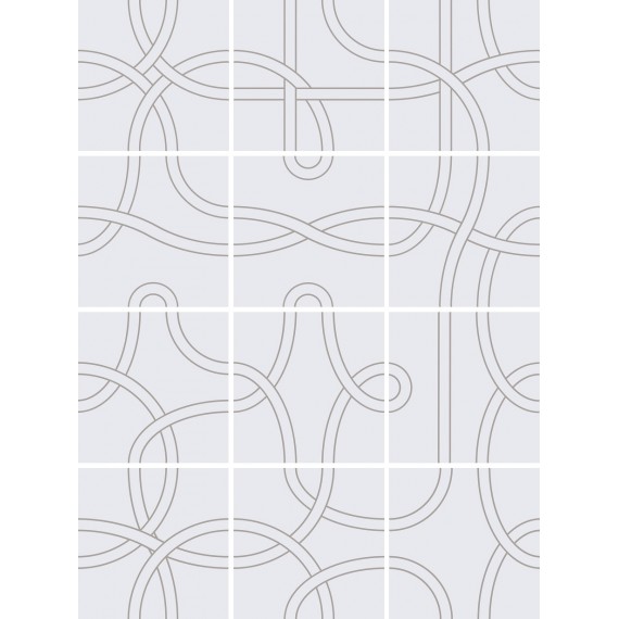 Керамическая плитка Arianna Platino 1L L.111 20x20 (микс)