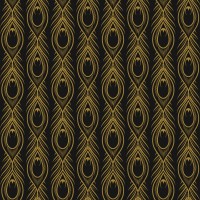 Art-Deco Black Daiquiri Natural R10 29.75x29.75