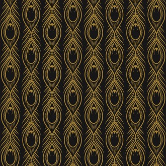 Art-Deco Black Daiquiri Natural R10 29.75x29.75