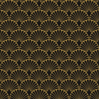 Art-Deco Black Manhattan Natural R10 29.75x29.75