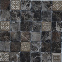 Art Emperador dark MAT 48x48x8 300x300x8