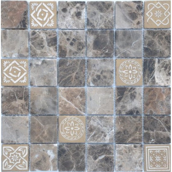 Мозаика Art Emperador light 48x48x8 300x300x8