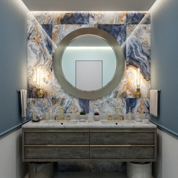 Artistic Blue Sonex Tiles