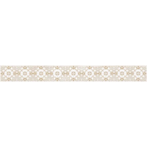 Керамическая плитка Atria бордюр бежевый (AN1J011) 5x44