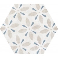 Atrium Hex Alpha Mix-Azul 25.8x29