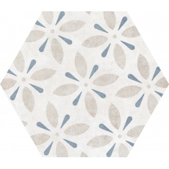 Atrium Hex Alpha Mix-Azul 25.8x29