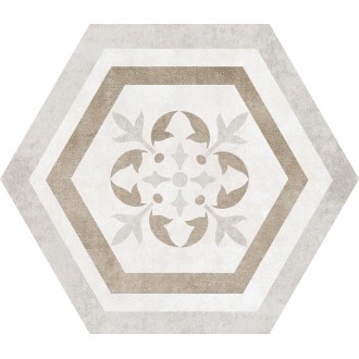 Atrium Hex Alpha Mix-Beige 25.8x29