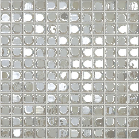 Мозаика Aura №100 Белый (на сетке) 31.7x31.7