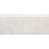 BDA004R Плитка Сад Моне бордюр белый обрезной 30*12