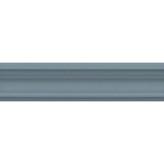 BLB027 Плитка Багет Планте лазурный темный бордюр 20*5