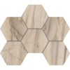 BR01 Bernini Hexagon Pearl Мозаика полированная 25x28,5