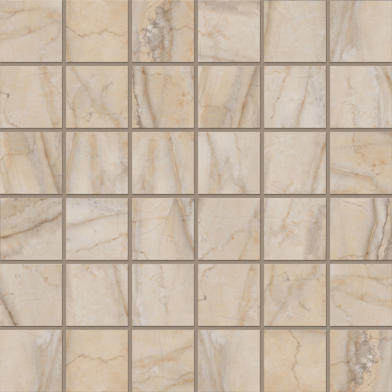 Мозаика BR01 Bernini Pearl Мозаика полированная (5х5) 30x30