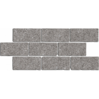 BR025 Керамогранит Роверелла пепельный мозаичный 34.5x14.7