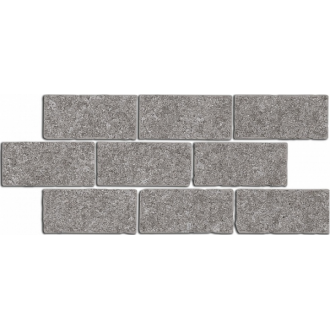 BR025 Керамогранит Роверелла пепельный мозаичный 34.5x14.7