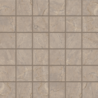 BR02 Bernini Beige Мозаика неполированная (5х5) 30x30