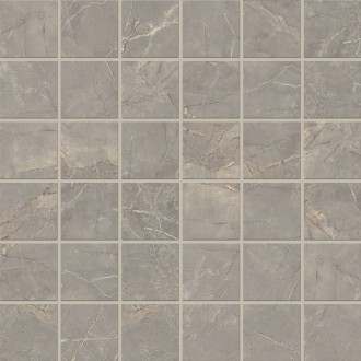 BR03 Bernini Grey Мозаика неполированная (5х5) 30x30
