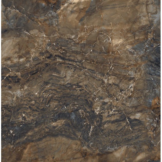 Керамогранит BR04 Bernini Dark Brown Неполированный Рект. 80х80х10