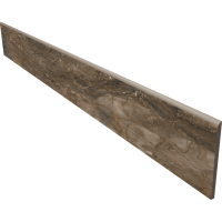 BR04 Bernini Dark Brown плинтус неполированный 7x60