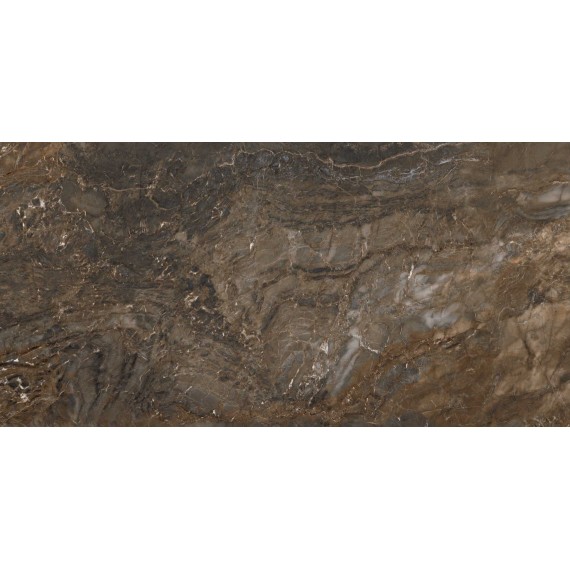 Керамогранит BR04 Bernini Dark Brown полированный 60x120x10