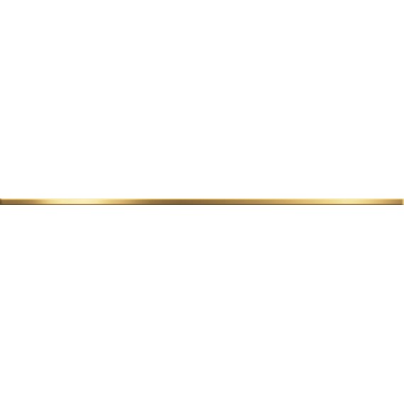 Керамическая плитка BW0MEA09 Плитка Metallic Gold Бордюр 12*740
