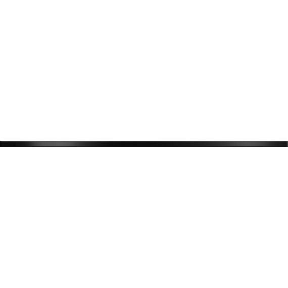 Керамическая плитка BW0TNR99 Плитка Tenor Black Бордюр 13x600x8