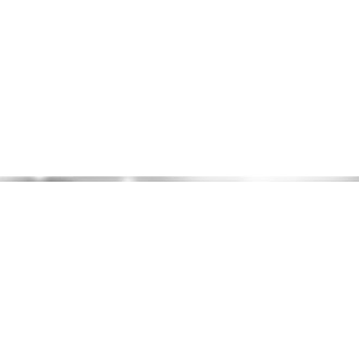 BWM51MET707 Плитка бордюр Metallic Glossy Silver 12*500*7