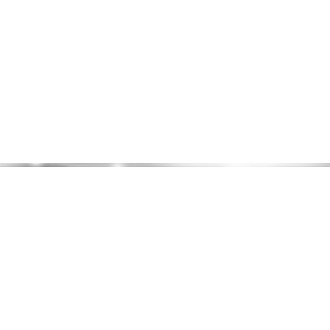 BWM71MET707 Плитка бордюр Metallic Glossy Silver 12*740*9