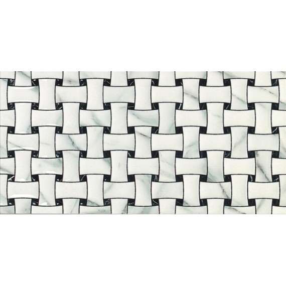 Керамическая плитка Basket Anthea Blanco 25x50