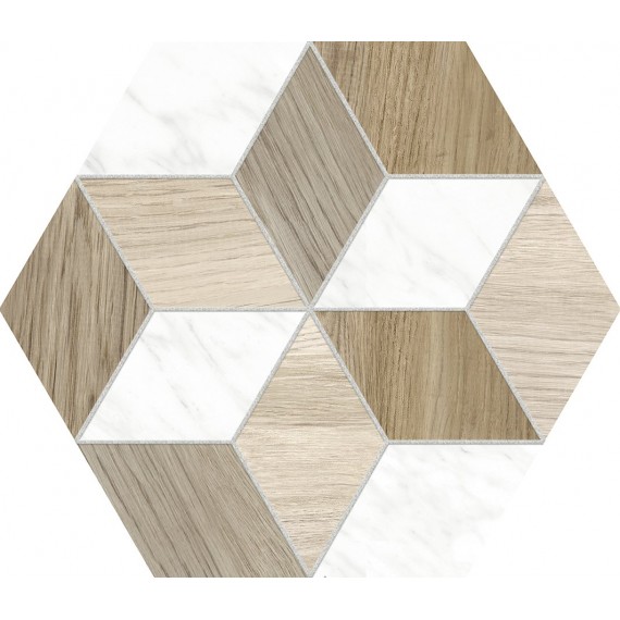 Керамогранит Beauty Matt Hexa 23.2x26.7
