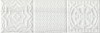 Belvedere Relieve Blanco 10x30