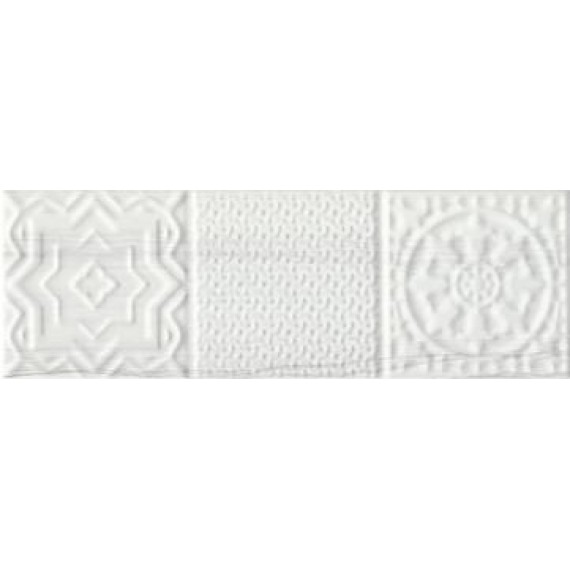 Керамическая плитка Belvedere Relieve Blanco 10x30