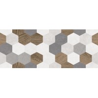 Betonhome серый мозаика 20х50