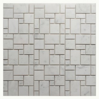 Bianco Carrara Random Square 30.5x30.5