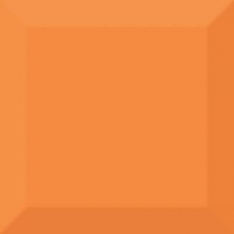 Biselado Brillo Naranja 10x10