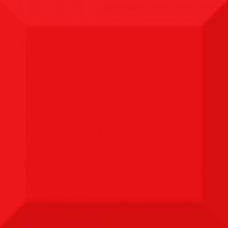 Biselado Brillo Rojo 10x10