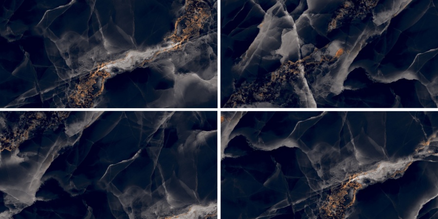 Black Paradise Ocean-Ceramic