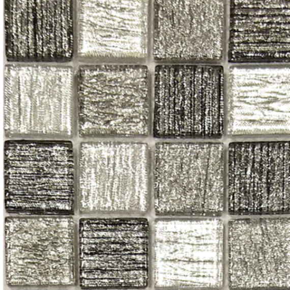Мозаика Black Tissue 298x298х4