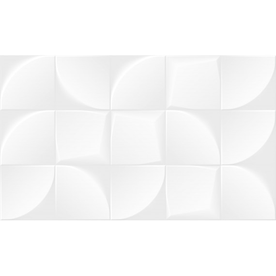 Керамическая плитка Blanc white 02 рельеф 30х50